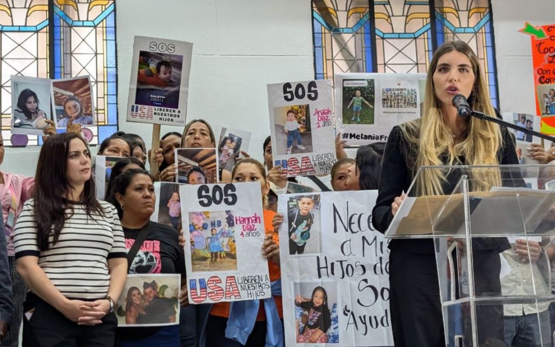 Camilla Fabri denuncia que cifra de niños secuestrados por EE.UU. suma 66 y «va en aumento»Camilla Fabri denuncia que cifra de niños secuestrados por EE.UU. suma 66 y «va en aumento»