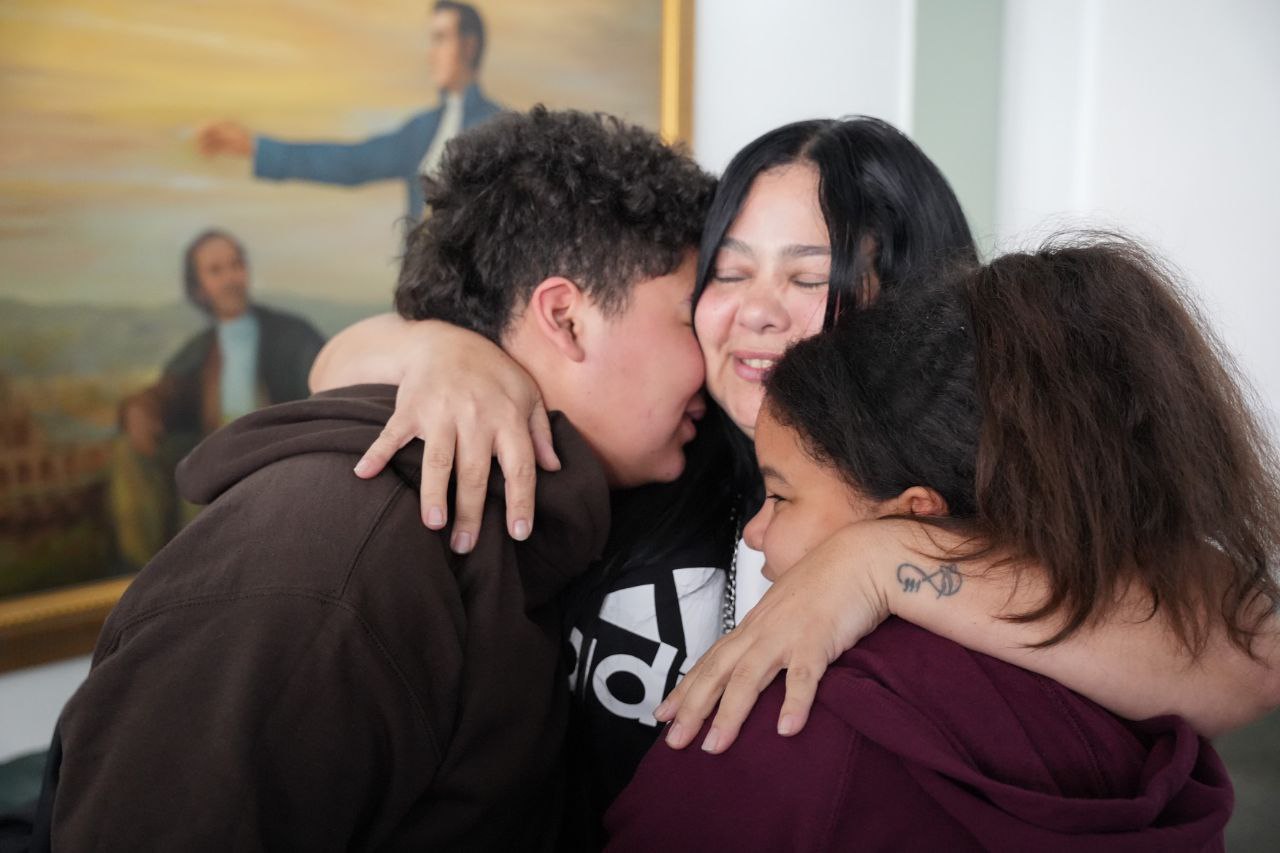 Reencuentro familiar de migrantes retornados con la Gran Misión Vuelta a la Patria